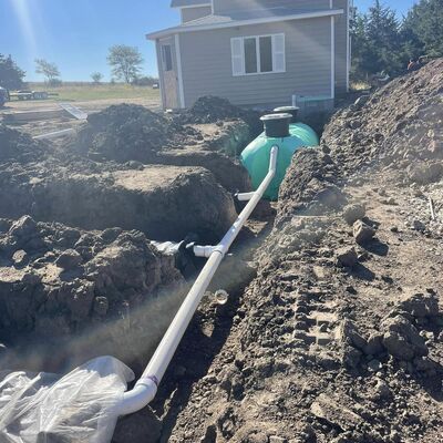 Septic install